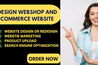 design webshop, ecommerce in odoo, squarespace, wix, shopify, godaddy website