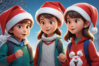 illustrate 3d children book illustration, book illustration, story book