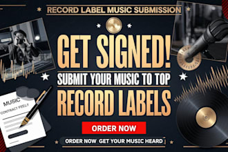 pitch your music to top independent record labels managers to get you signed