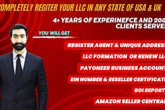 register a US llc for non US resident and ein number boi