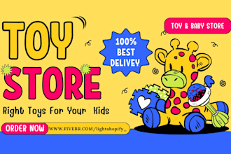 design baby shopify store baby clothing dropshipping baby toys and kids website