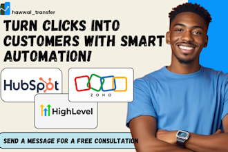 integrate facebook ads google hubspot zoho CRM gohighlevel zapier sheet zoho