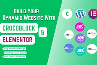 build a dynamic website by crocoblock