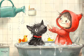 children book illustration and children book illustration