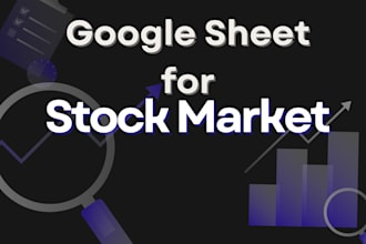 be your google sheet developer and research analyst for indian stock market