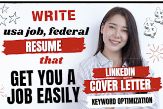 write ats resume, tech resume, cover letter, engineer resume for linkedin