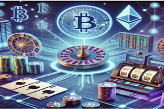 create poker, blackjack, board game, tournament website, card game, crypto game