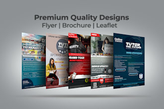 design quick eflyer flyer brochure leaflet for you
