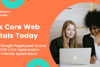 fix core web vitals and improve google pagespeed score