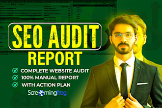 provide advanced seo audit report and manual competitor analysis in just 6 hours