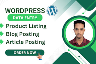 do wordpress data entry