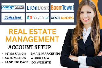 setup cinc real geek brivity wise agent boomtown liondesk agent crm automation
