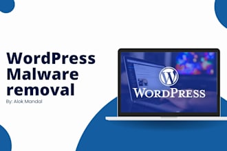 perform malware removal on wordpress and ensure the security