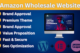 create amazon fba wholesale website for brand approval