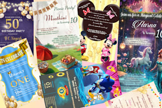 create luxury digital invitations