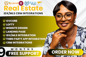setup and manage real estate crm lofty kv core follow up boss idx website