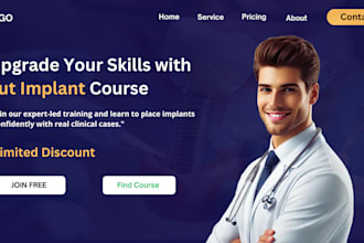 design a professional wordpress website or healthcare,doctor