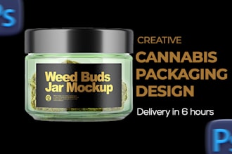 create custom shaped packaging for cannabis, including mylar bags and pouch