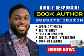 design author website, ebook website, book author website, ebook landing page