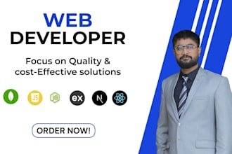 build a full stack web app using mern stack or nextjs