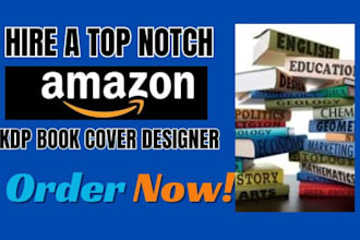 design KDP ebook paperback amazon KDP book cover design book design kindle cover