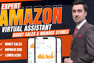 be your expert amazon fba virtual assistant, fba or fbm, amazon account manager