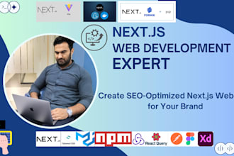 build blazing fast SEO optimized nextjs websites with API integration