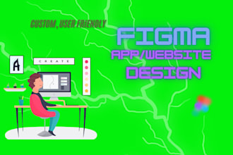 do attractive figma design, frontend design, website UI UX design, app design