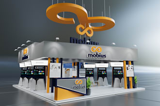 do modern exhibition stand