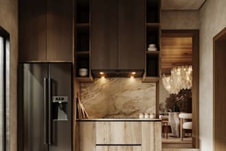 create photorealistic 3d interior renders using d5 render, corona or twinmotion