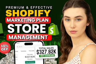 be shopify virtual assistant, shopify marketing expert, shopify store manager