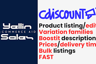 add or edit your cdiscount listings in bulk
