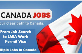 do lmia job job search and application with job offer, work permit visa