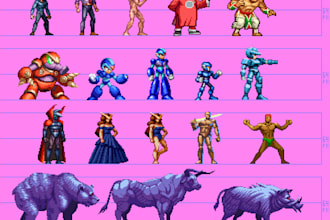 create a pixel art character for your game