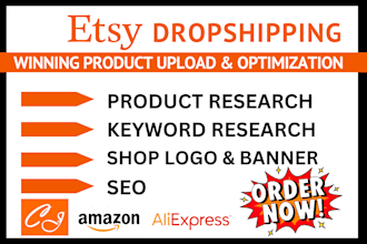list winning products for etsy drop shipping, tiktok shop, etsy listing seo