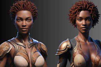be your arts director, design action figure, stl file maker, 3d printing model