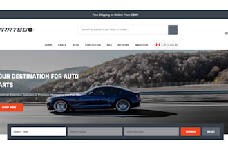 auto parts shopify store auto part website automotive store car parts website