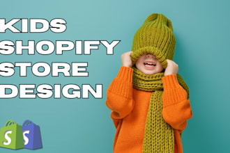kids clothing shopify store design, baby shopify store, kids dropshipping store