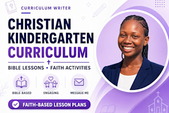 create christian kindergarten curriculum, bible lessons and faith resources