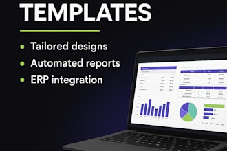 create custom excel tools to automate calculations and business processes