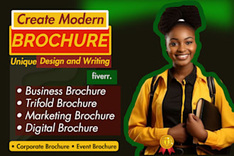 design trifold, business, digital, canva, bifold, event, sales brochure
