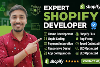 be your shopify liquid developer