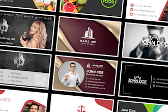 design professional and creative business cards