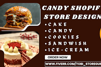 design snack sandwich cake ice cream hamburger chocolate candy cookies bakery