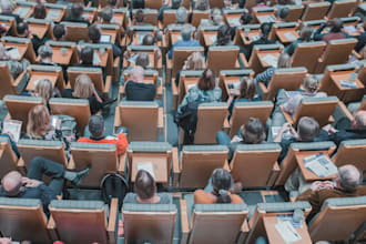 make you conference judge or chair