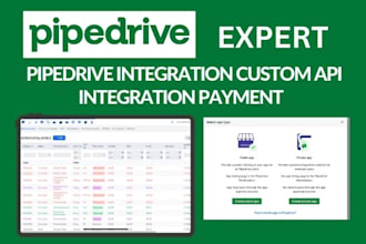 do pipedrive integration custom API integration payment processor integrations