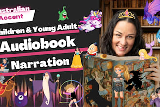 narrate your childrens or young adult audiobook