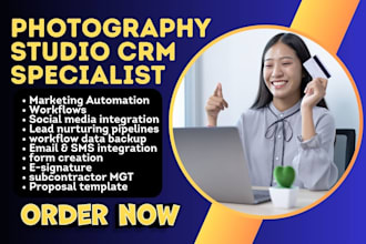 fix workflow flowlu sprout studio iris tave honeybook 17hats dubsado shootq crm