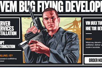 fix simple and complex bugs on your fivem esx and qbcore server