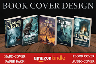 do book cover design, ebook cover design, kindle book cover
